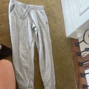 Grey sweatpants